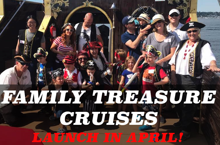 Emerald City Pirates Family Treasure Cruise Flyer