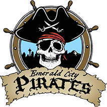 Emerald City Pirates Logo Seattle